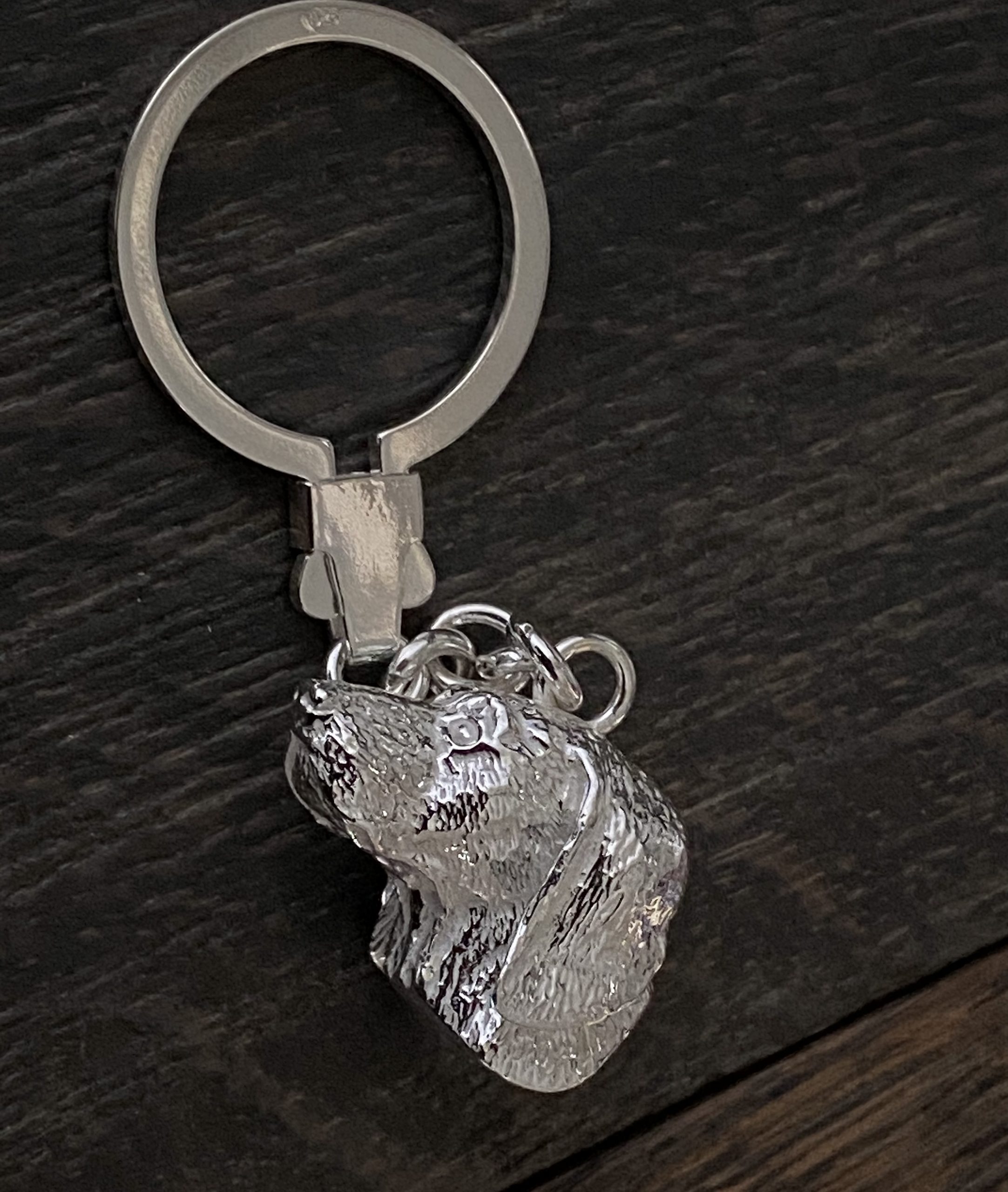 Irish Wolfhound Windhund Schlüsselanhänger – Traumring Galerie Fulda