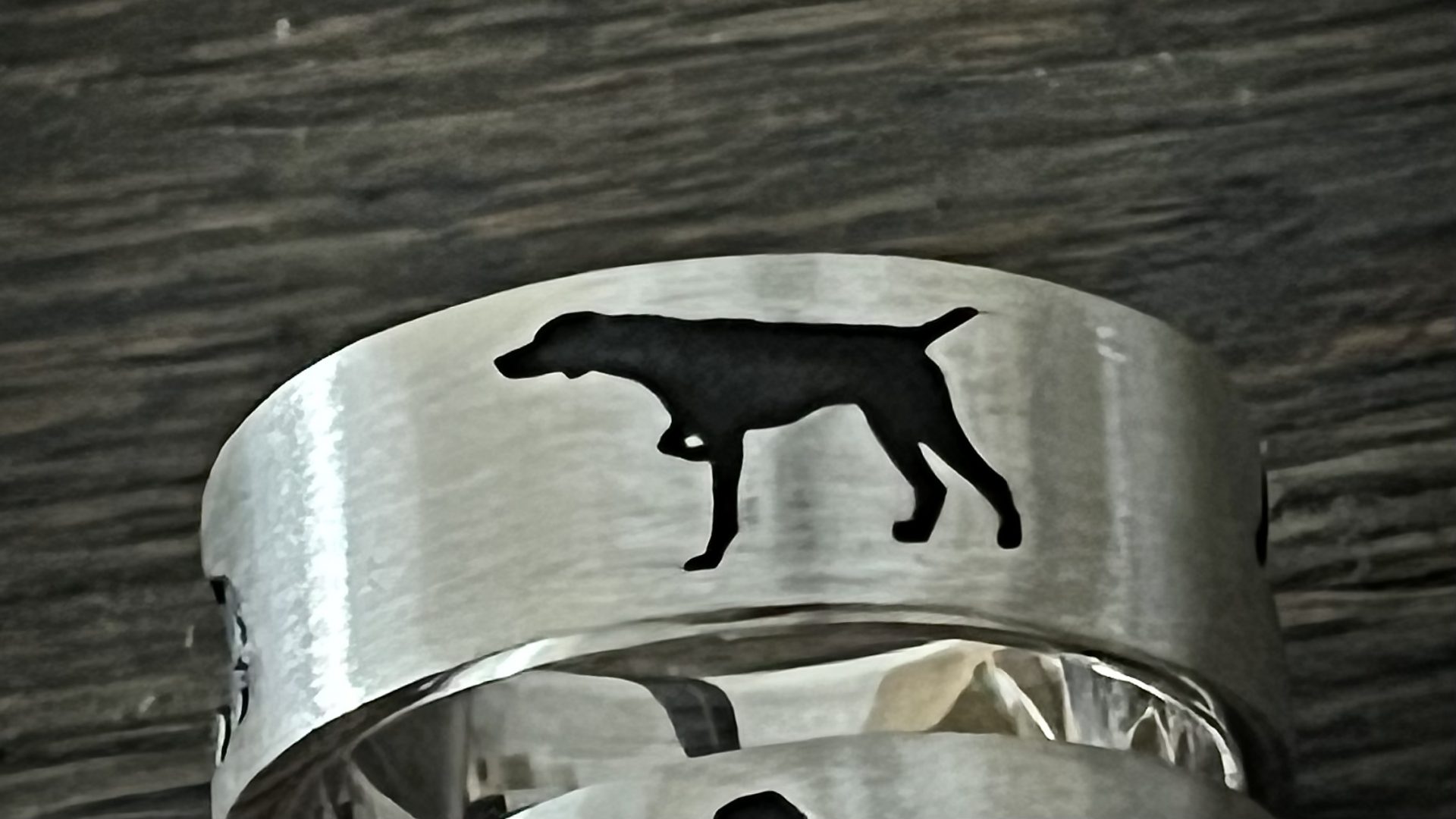 Jägerhochzeit Ringe – Vorstehhund