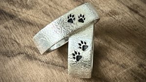 partnerring jäger hundepfote