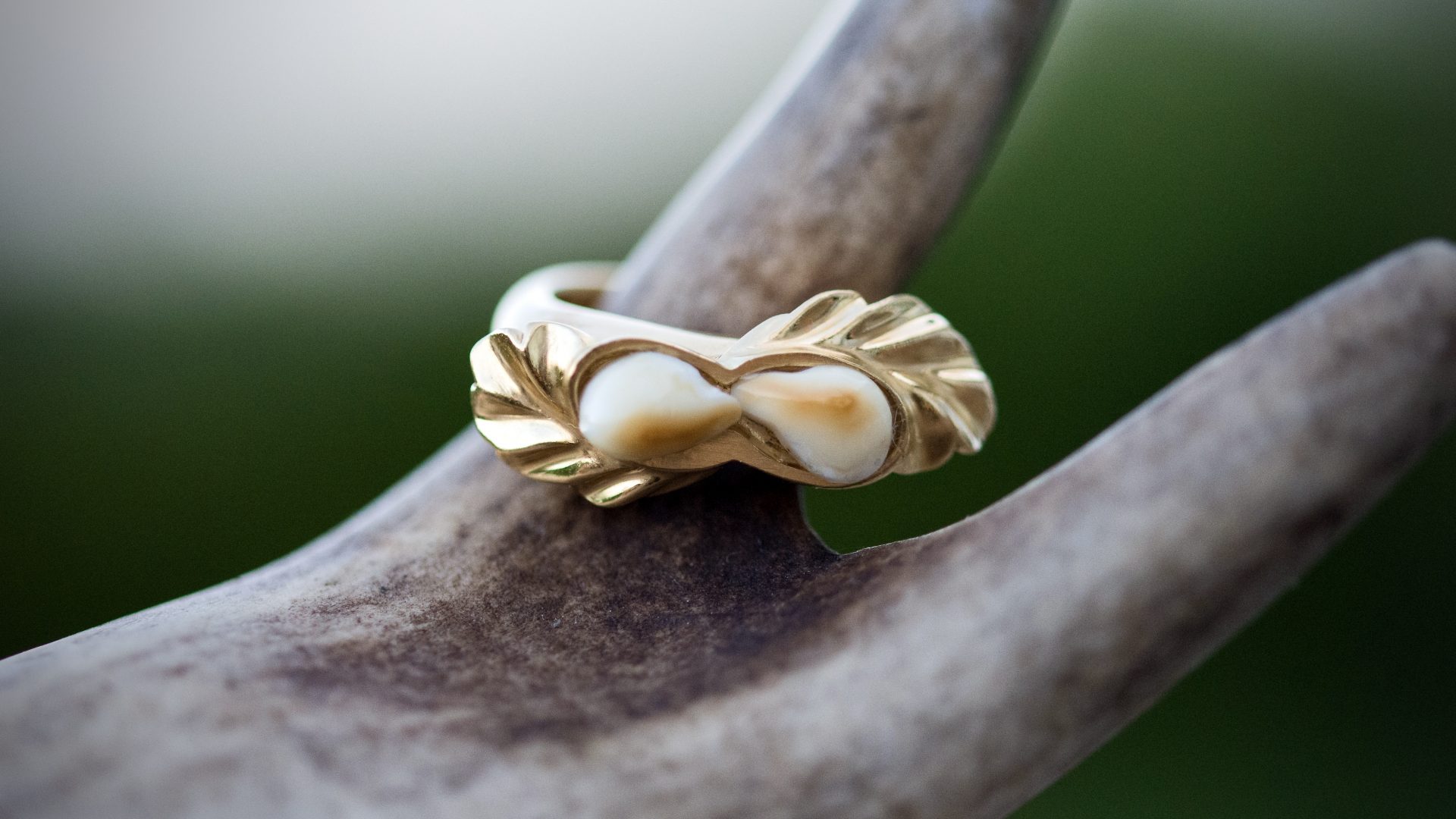 grandelring - Blattdekor