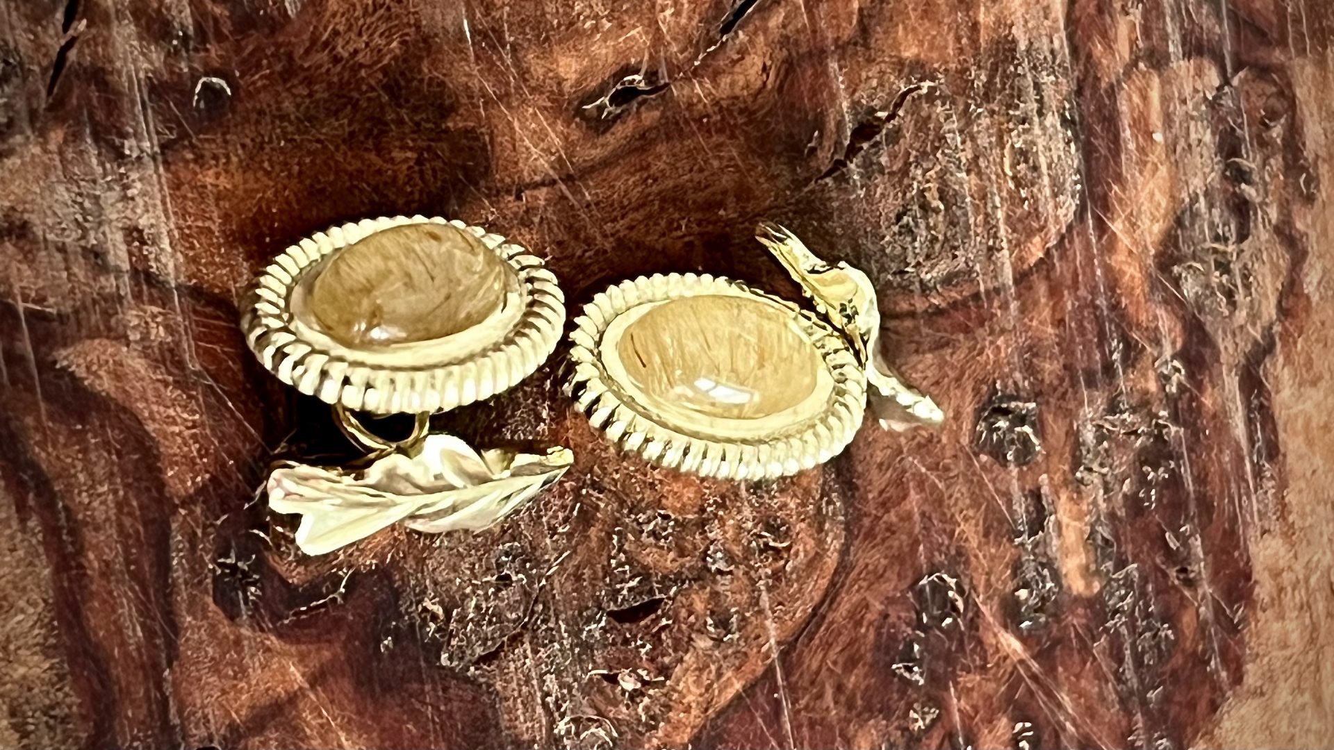 manschettenknöpfe rutilquarz