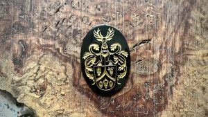 pistolengriffkäppchen - familienwappen