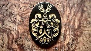 pistolengriffkäppchen - familienwappen